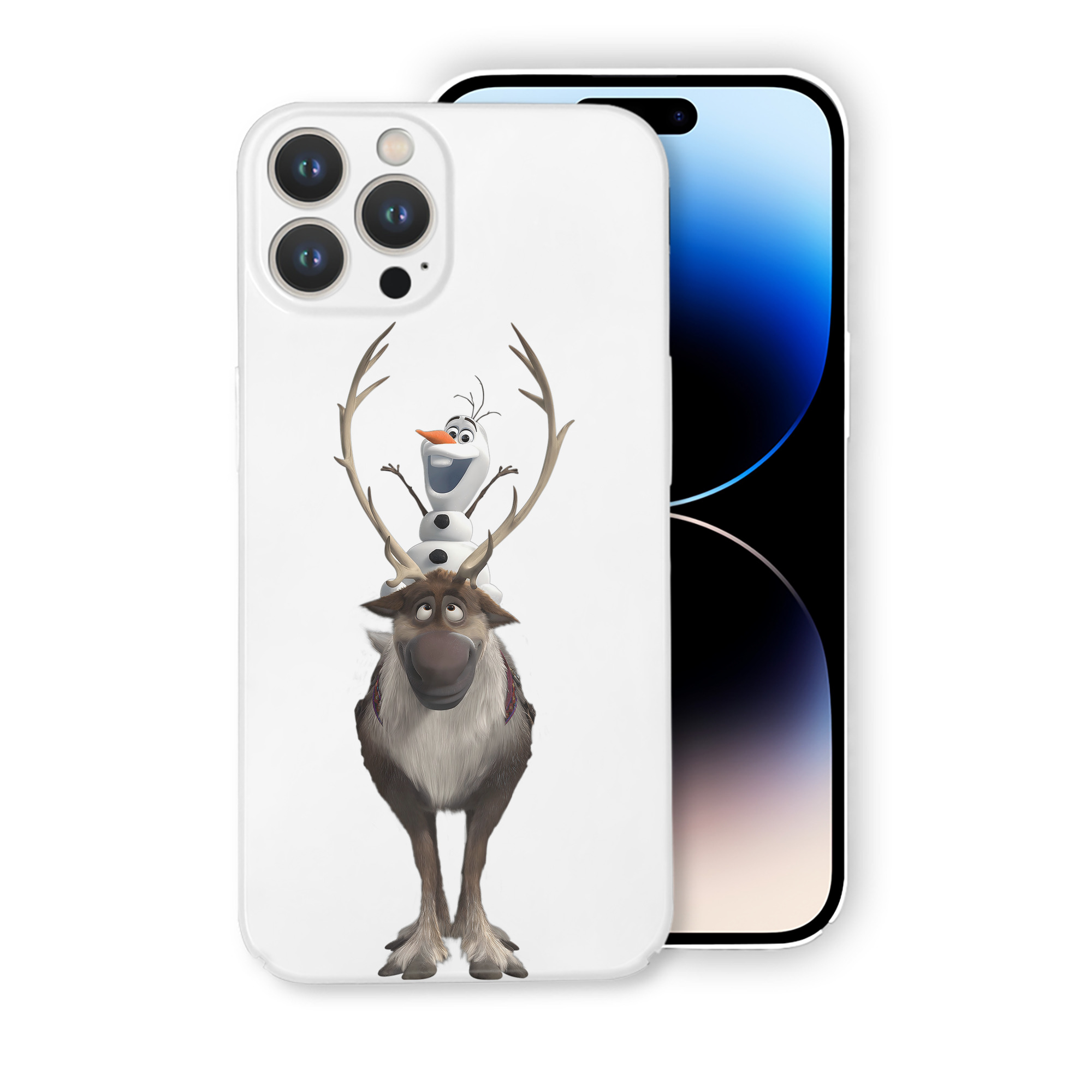 （画像用） アナと雪の女王 アンナ エルサ Frozen Anna Elsa 【iPhone 14シリーズ対応】ハードケース